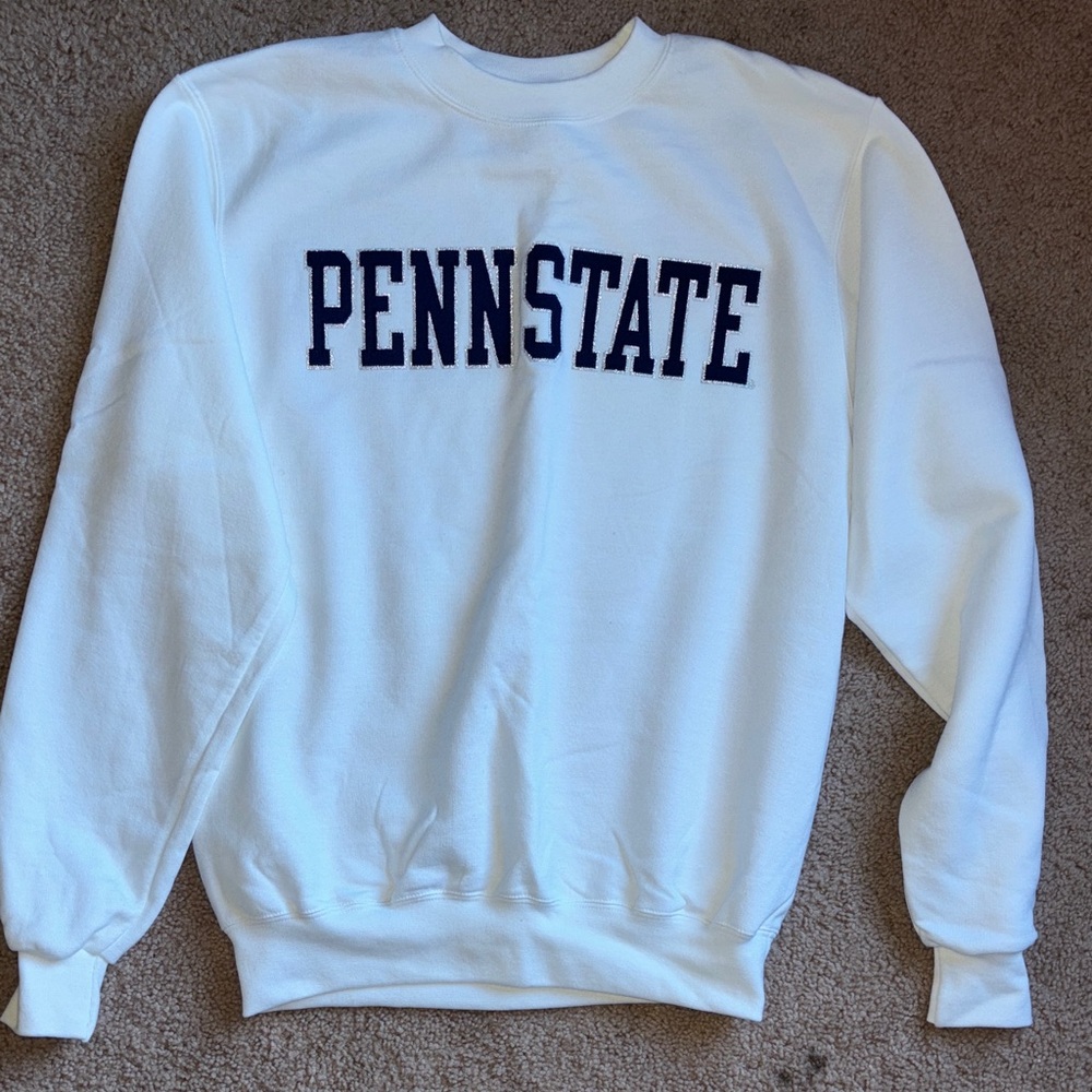 Penn State White Crewneck Sweatshirt